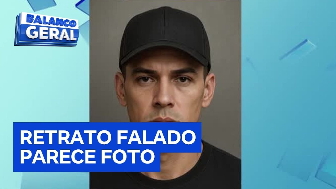 Retrato falado pode ajudar a polícia a prender criminoso que invadiu casa de influenciadora em SP
