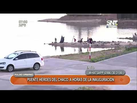 Puente Héroes del Chaco: A horas de la inauguración