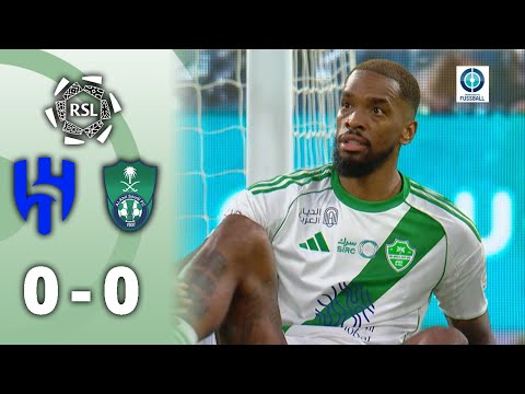 Rote Karte, aberkanntes Tor & 9 Minuten Nachspielzeit! Kein Sieger im Topspiel | Al-Hilal - Al-Ahli