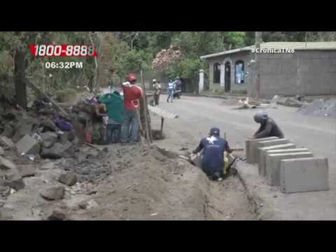 Mejoran caminos en puntos críticos de Masatepe – Nicaragua