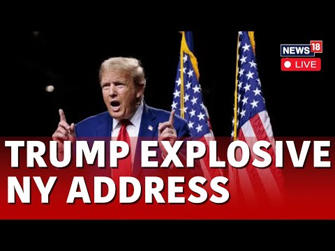 Donald Trump Live | Donald Trump New York Speech | US Presidential Elections 2024 | US News | N18L