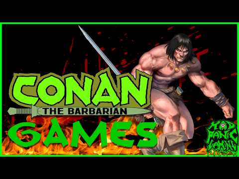 The Best and Worst CONAN Games - Mad Panic Gaming