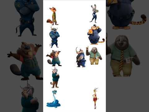 Who's your favorite? Zootopia 2