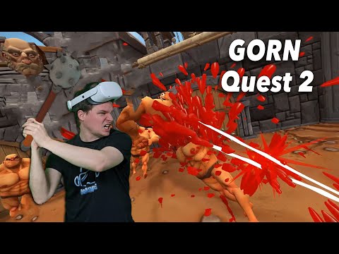 This is the most brutal VR game for Oculus Quest 2 !! GORN ...