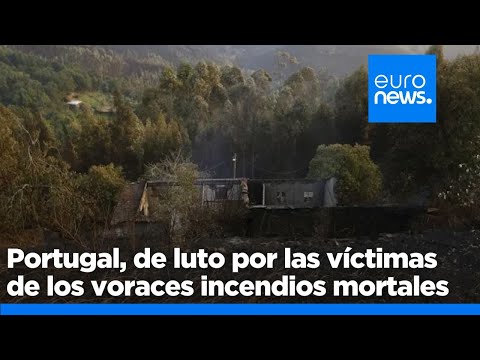 Portugal celebra un día de luto nacional en memoria de las víctimas del incendio