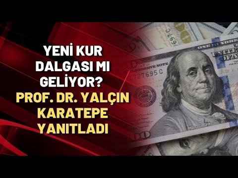 YENİ KUR DALGASI MI GELİYOR? Prof. Dr. Yalçın Karatepe yanıtladı