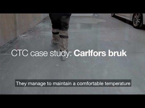 Case study: Utilizes the energy in cooling water – with heat pumps from CTC