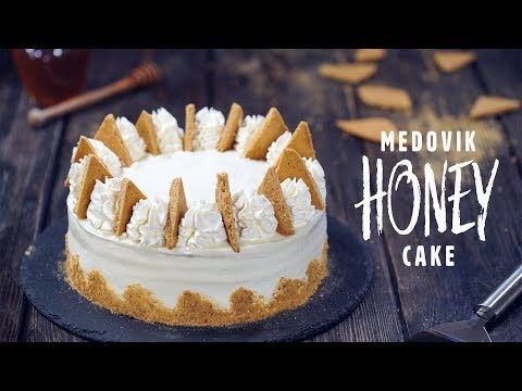 Medovik - Russian Honey Cake