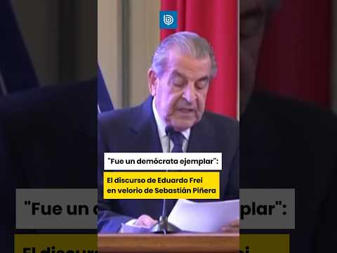“Un demócrata ejemplar”: el discurso de Eduardo Frei en velorio de Sebastián Piñera