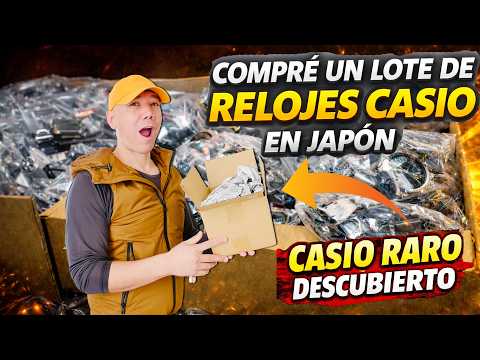 Compré otro LOTE de relojes CASIO en JAPON: encontré uno MUY RARO