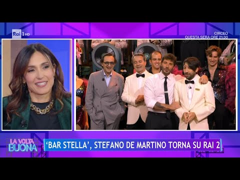 Stefano De Martino, l'allegria surreale del Bar Stella - La Volta Buona 14/11/2023