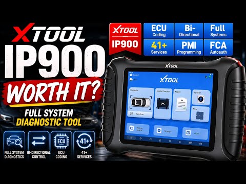 IPXTOOL IP900 Review: Is This Bidirectional Scan Tool Worth It?