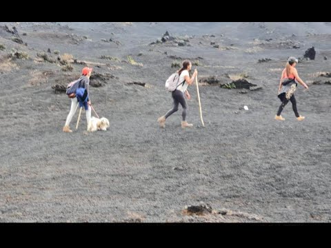 Alrededor de 500 turistas visitaron el Volcán de Pacaya