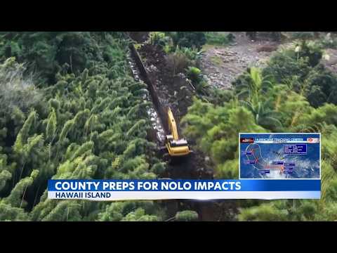 Big Island officials prepare for Nolo after lessons from Hurricane Lala