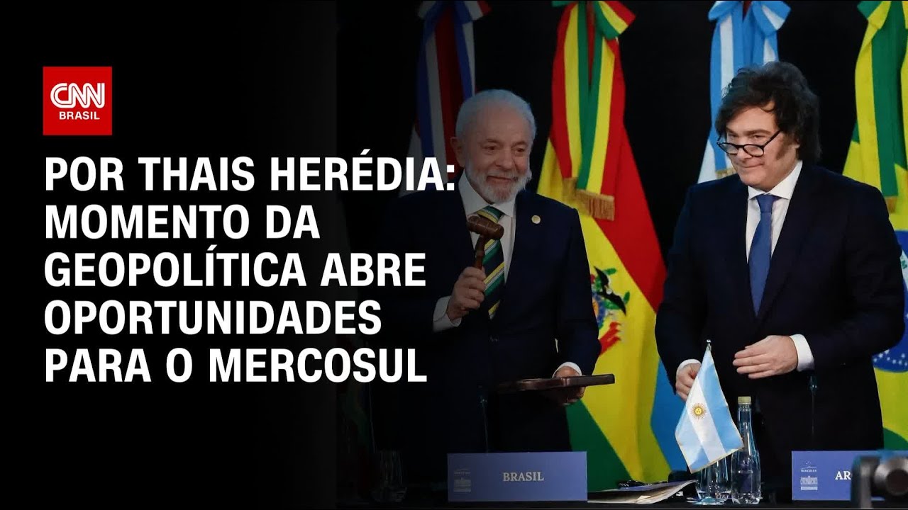 Análise Momento geopolítico abre oportunidades para o Mercosul |CNN PRIME TIME