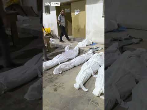Medics attend injured in Gaza