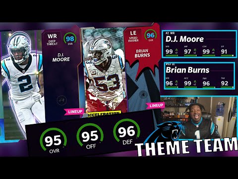 Crazy Pick SIX!!!!! | 99 SPEED DJ Moore & Brian Burns Join The All Time Carolina Panthers Theme Team