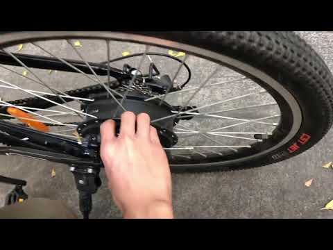 How to adjust the rear brake ANEB001/2/3