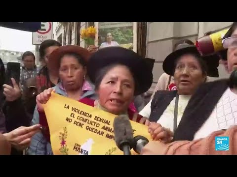 Perú: 10 exmilitares condenados por violar a mujeres indígenas durante el conflicto • FRANCE 24