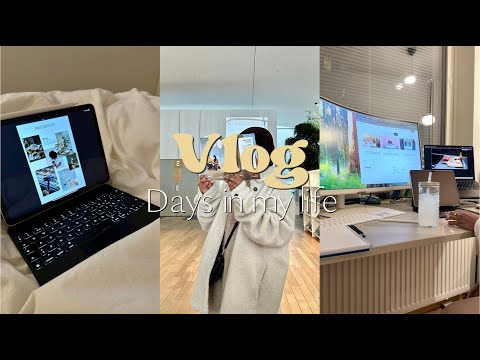 A few days in my life | Silent vlog, Travel with me, new years, work 🌸