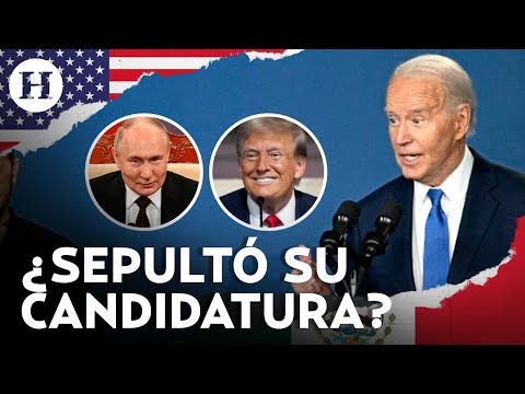 Joe Biden confunde a Zelenski con Putin y a Kamala Harris con Trump; le piden abandone candidatura