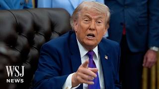 Thumbnail for the video "Trump Calls Cease-Fire With Iran 'Unbelievably Weak' | WSJ News" from WSJ News