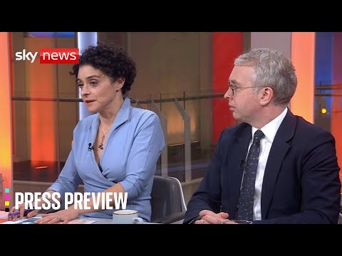 Sky News Press Preview | Jenny Kleeman and Sebastian Payne | Tuesday 18 November 2025