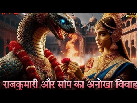 जब एक राजकुमारी का विवाह एक सांप के साथ हुआ #viralvidio #longvidio#trending story #trendingvidio