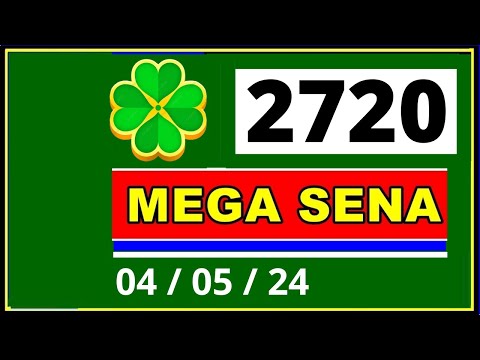 Mega sena 2720 - Resultado da Mega Sena Concurso 2720