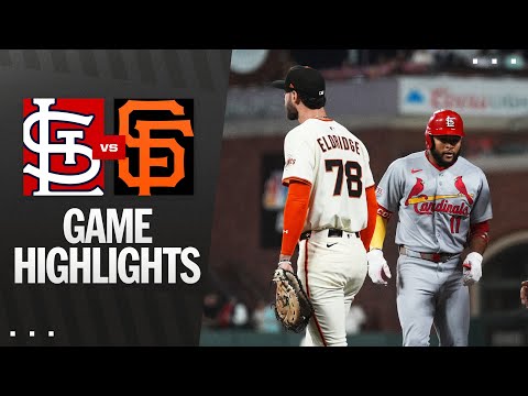 Cardinals vs. Giants Game Highlights (9/24/25) | MLB Highlights