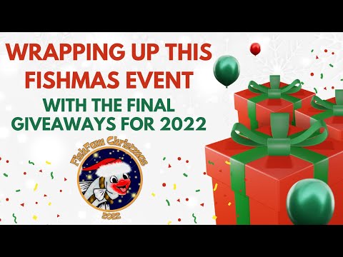 FishFam Christmas Leftovers! Celebrate with us! These are the final Giveaways of FishFam Christmas 2022!!!

What is all being given away tonight_

-