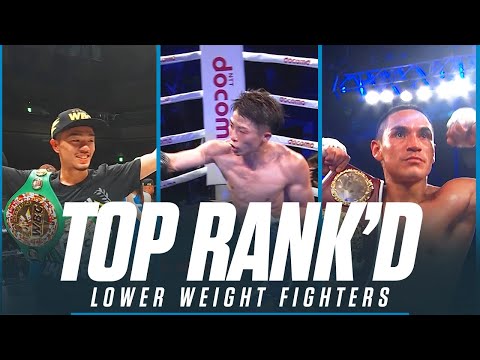 Ranking the best fighters at lower weights | top rank’d