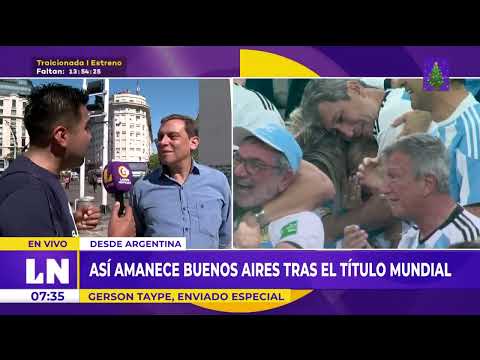 MUNDIAL QATAR 2022: ASÍ AMANECIÓ BUENOS AIRES LUEGO DEL CAMPEONATO DE ARGENTINA