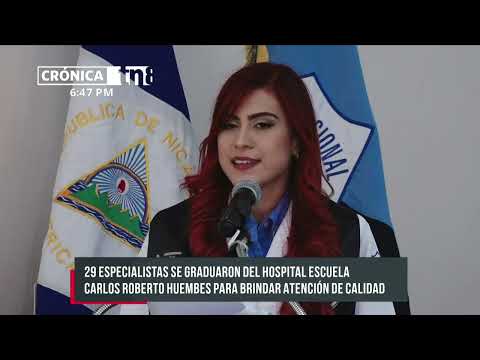 Se gradúan en Nicaragua nuevos Médicos Especialistas