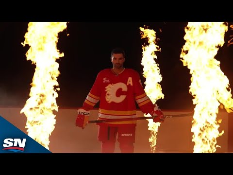Flames Hold Ceremony In Honour Of Nazem Kadris 1,000th Career NHL Game