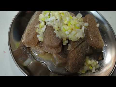 タン塩風こんにゃく　簡単ヘルシー　ダイエットレシピ