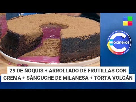 29 de Ñoquis + Arrollado dulce + Torta volcán #CocinerosArgentinos | Programa completo (29/09/2024)