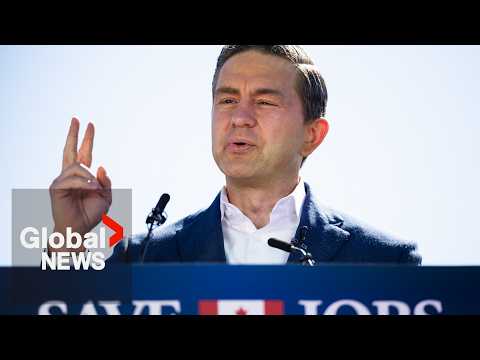 Poilievre announces Conservative "Canadian Steel Plan" amid Stelco layoffs | FULL
