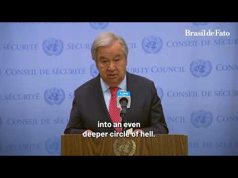 António Guterres, the UN Secretary-General: “Even during Ramadan, the bloodshed in Gaza persists”