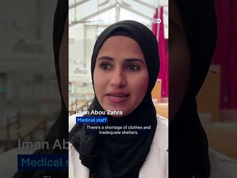 Gazans battle flooding amid war | DW News