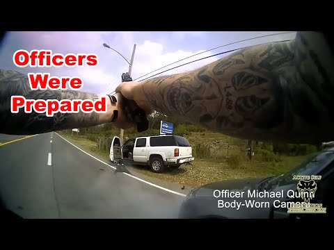 Perp Turns Traffic Stop Into Dangerous Shootout