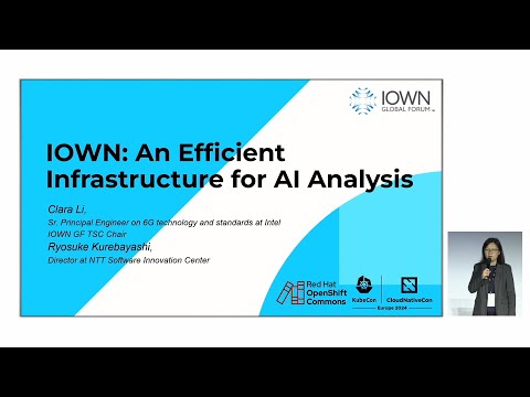 OpenShift Commons KubeCon EU 2024: IOWN: An Efficient Infrastructure for AI Analysis
