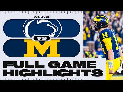 Penn State Nittany Lions vs. Michigan Wolverines | Week 7 Full Game Highlights