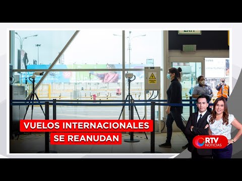Vizcarra: Vuelos internacionales se reanudan el 5 de octubre - RTV Noticias