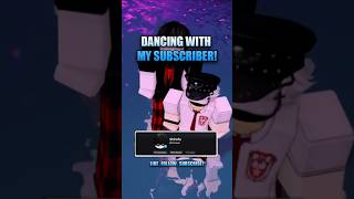 Dancing with My Subscriber!✨| Cry For Me✨| #roblox #robloxedit #roblox