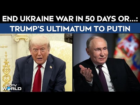 Trump Tariff | Trump To Impose Severe Tariffs On Russia If Ukraine War Isn't Ended Within 50 Days