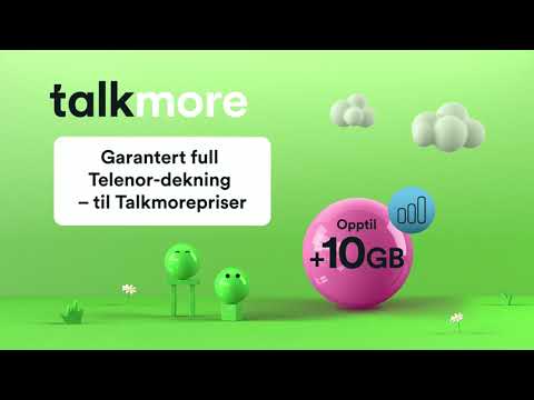 Talkmore – Gapestokk – Enda mer data for pengene – Bumper