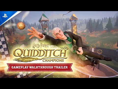 Harry Potter: Quidditch Champions - Gameplay Walkthrough Launch Trailer | PS5 & PS4 Games