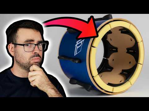 A Brand New Way to Tune Drums! (FP Drum Co. Bass Drum Muffling System - Product Review by EMC)