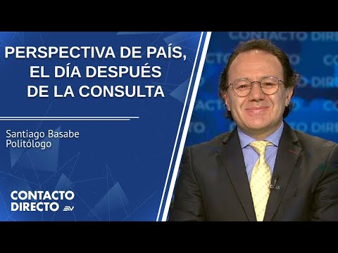 Entrevista con Santiago Basabe - Politólogo | Contacto Directo | Ecuavisa
